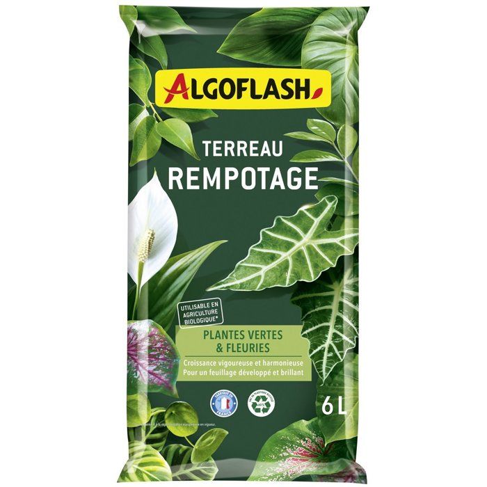 TERREAU REMPOT.PLTES .FLEURI. /NC ALGOFLASH. ATREM6N - vue 2