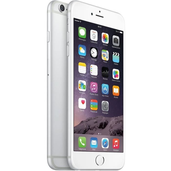 APPLE Iphone 6 Plus 64Go Argent - Reconditionné - Très bon état - Cdiscount  Téléphonie