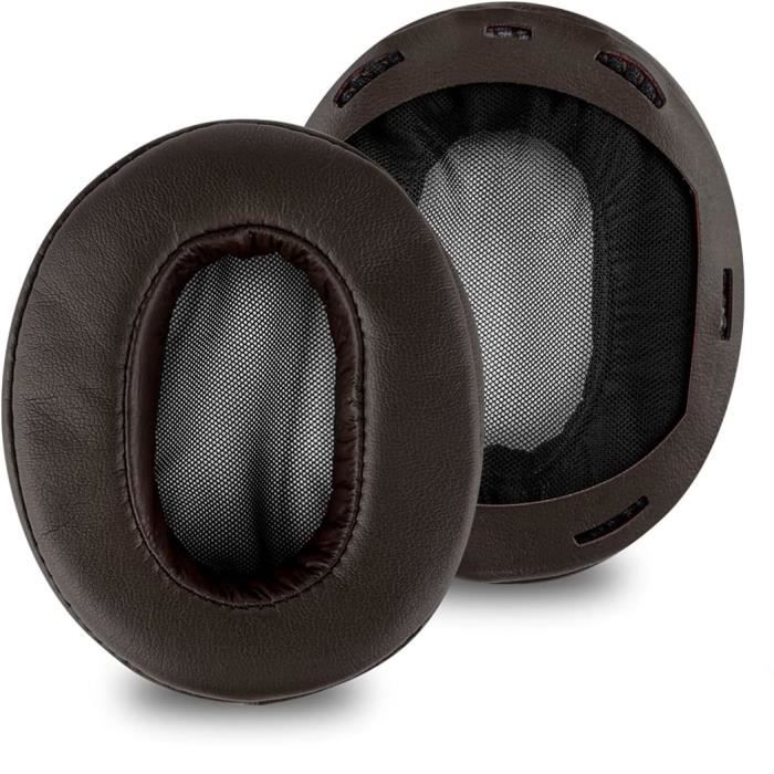 Cuscinetti Di Ricambio Per Cuffie Sony MDR-1A E MDR-1ADAC - In Memory Foam E Pelle, Colore Marrone - Foto 6