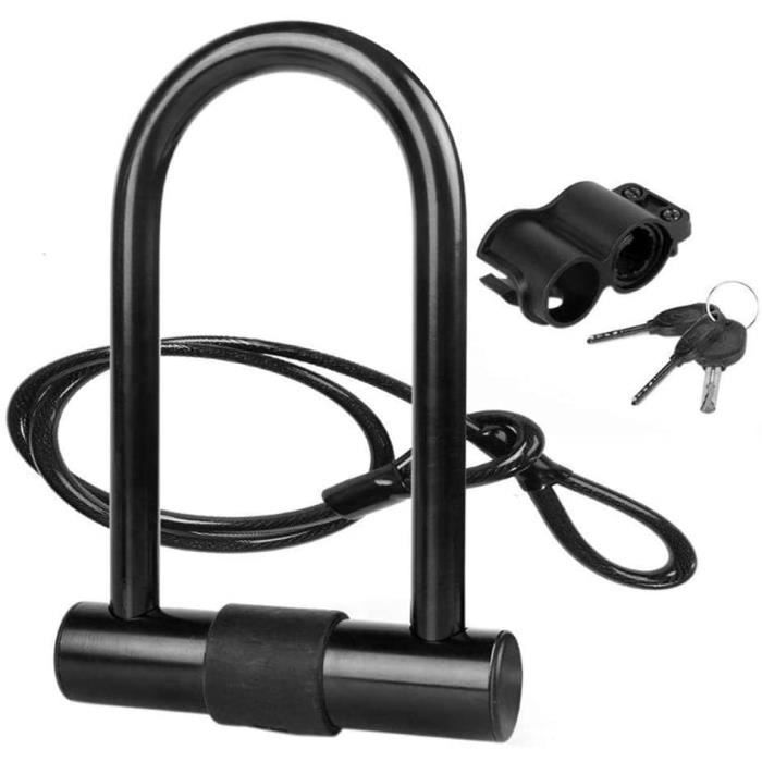 Antivol Vélo Wordlock Loop'N Lock – 7 Pieds (2,2m) – Câble Acier Anti-coupe – Neuf