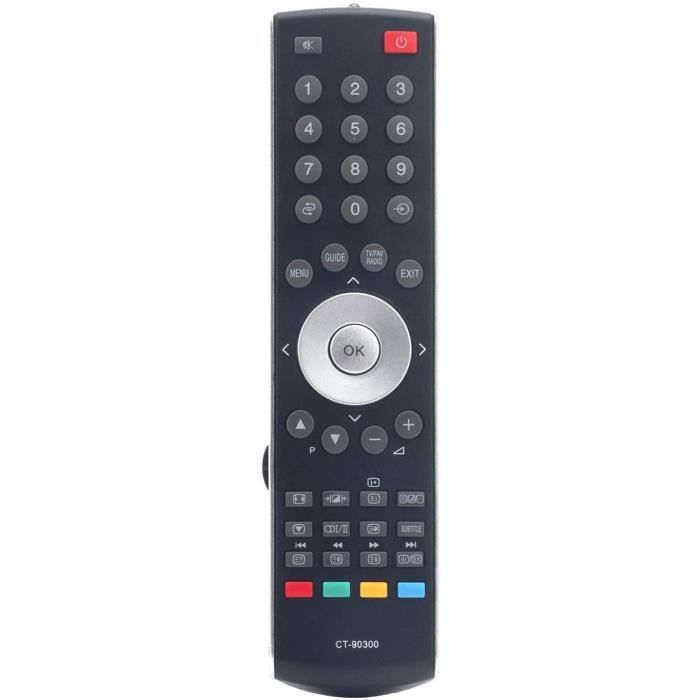 VINABTY Telecomando Sostitutivo Per TV Toshiba CT-90300, CT90300, CT-8003, CT8003 - Modelli 32AV503, 32AV555D, 37XV500A, 42XV500A, 46XV500A