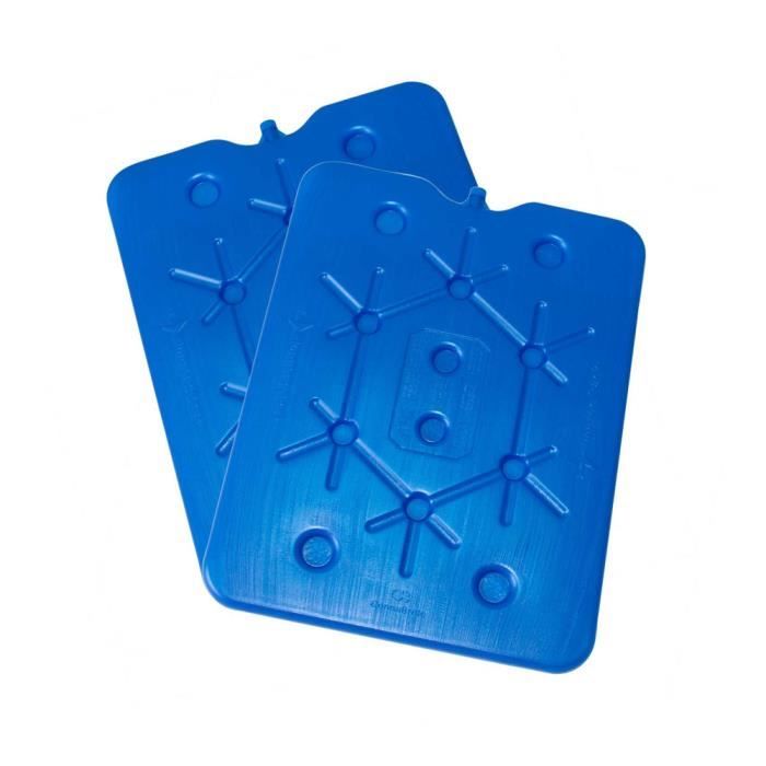 westmann accumulateur de froid, freezeboard pour sac isotherme et glacière, set de 2 pièces bleu