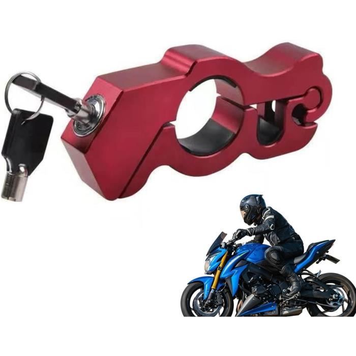 Dilwe Verrouillage D'accélérateur De Moto Serrure De Guidon De Poignée