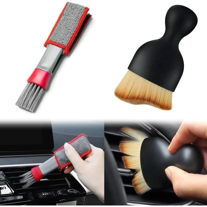 Pinceau Nettoyage Voiture Ensemble De Pinceaux à Craie Et Cire Pour