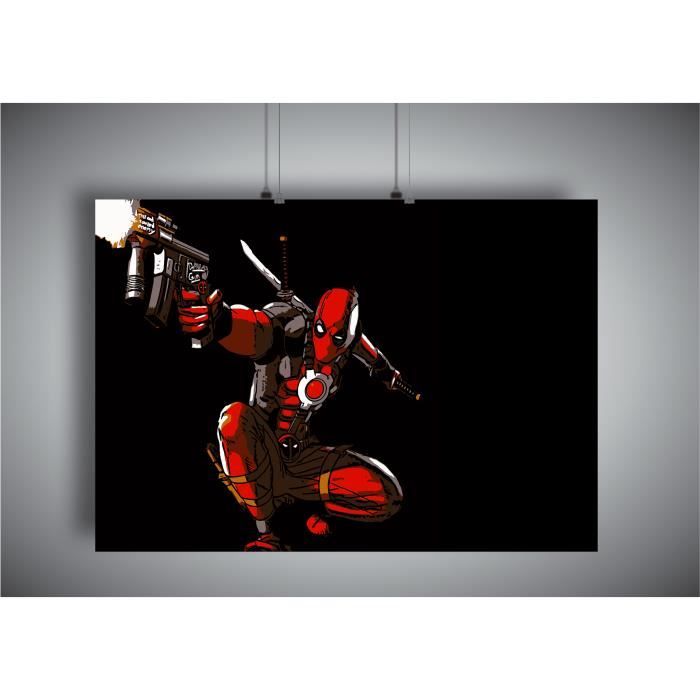 Poster DEADPOOL NEWS COMICS SUPER HEROS Wall - A3 (42x29,7cm ...