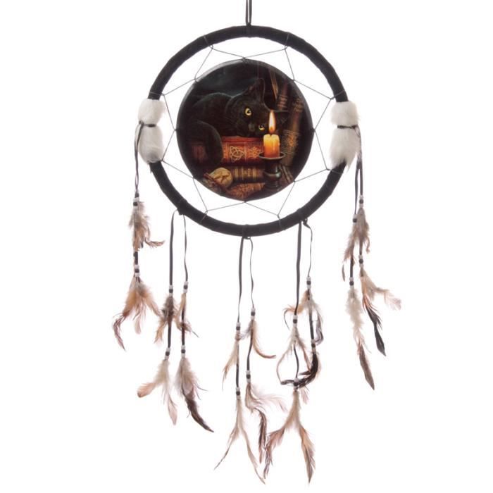 Attrape Reve Par Lisa Parker Chat 33cm Cdiscount Maison