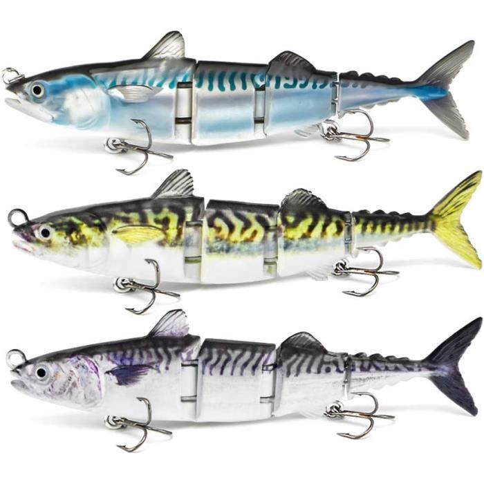 Leurre de pêche sous-marin poisson attrapant des appâts dans le lac de