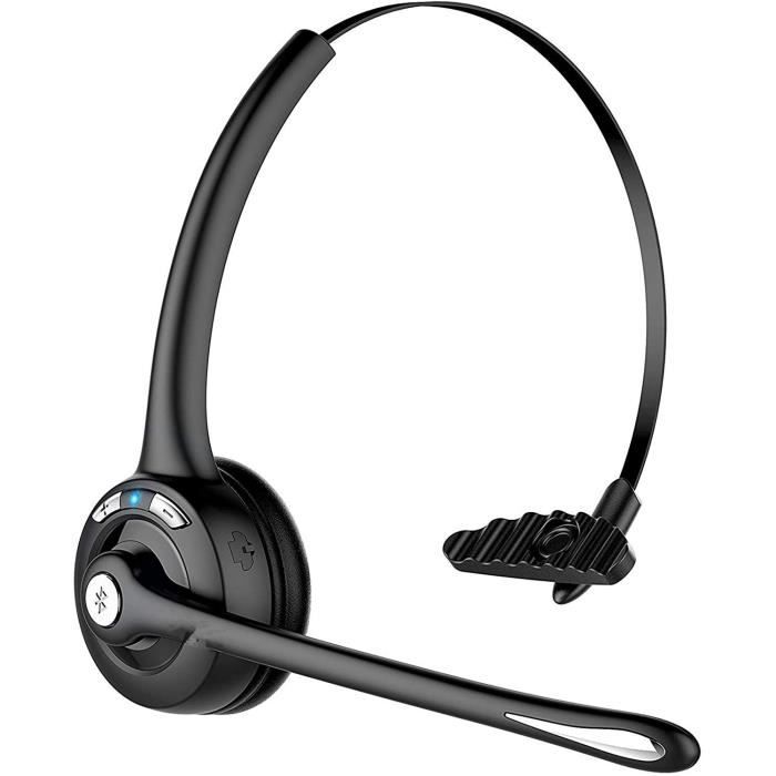 Casque Micro Bluetooth Professionnel Multipoint