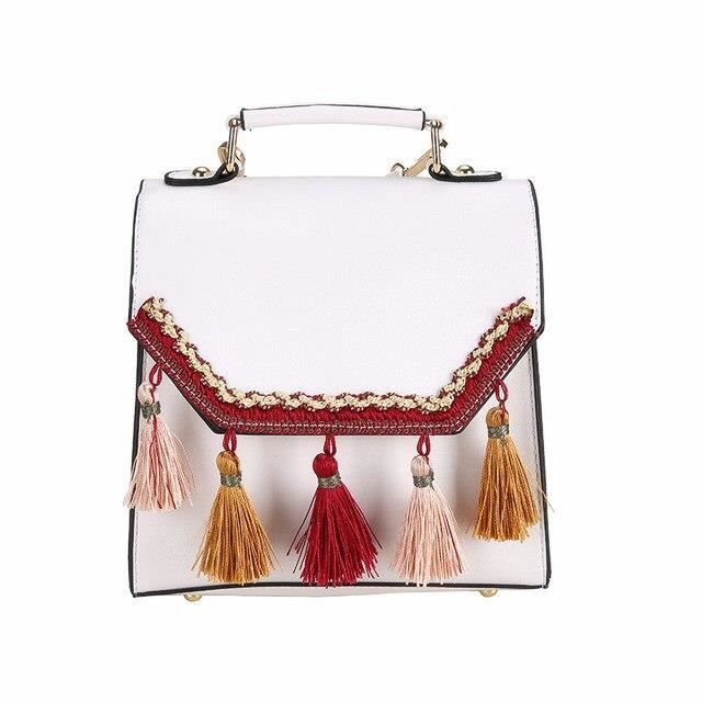 Sac A Dos Pour Femme Sac A Dos En Cuir Pu Vintage Avec Broderie Multifonction Sac A Dos Pour Femme Sac A Dos A Frange E7398 Achat Vente Sac A Dos
