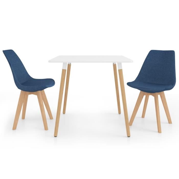 Table Blanche Salle à Manger Pieds Droits Maison de Lundby of Sweden Réf 4361 