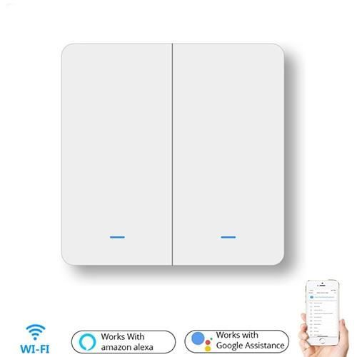 Interrupteur Mural Connecté SONOFF T3EU3C – WiFi, Tactile, Noir – Neuf