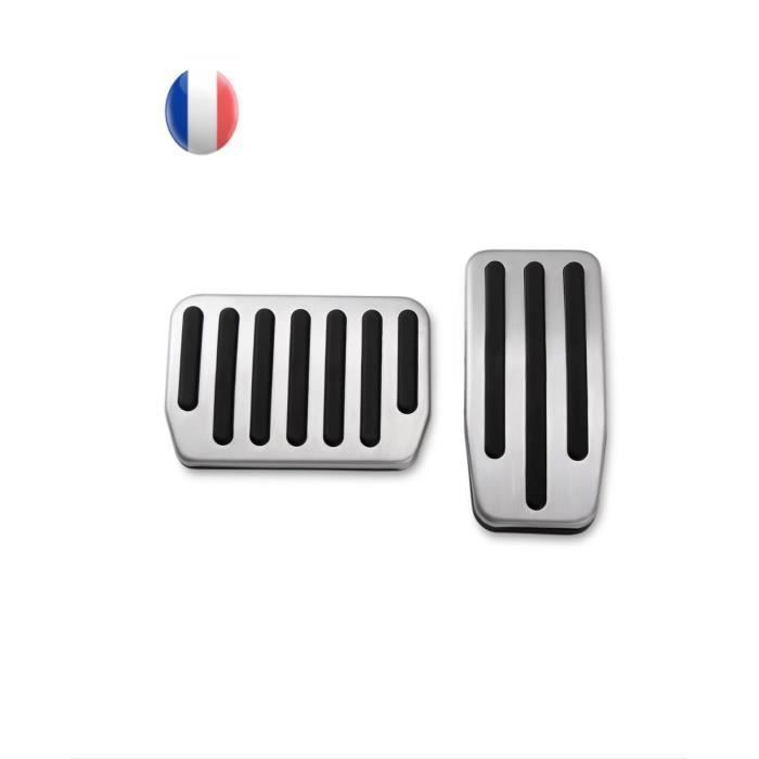 Pédales Tesla Model 3/Y 2020-2024 - Acier Inoxydable Antidérapant | Frein Et Accélérateur