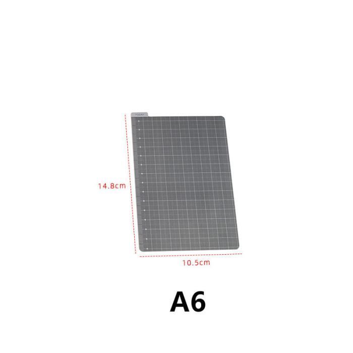 Lot De 3 Plaques à Pince A6 – Avec Porte-stylo – Gris, Bleu, Vert – 12 X 18,5 Cm – Pour Notes, Listes, Bureau