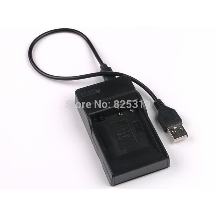 PowerTrust Lot De 2 Batteries + Chargeur Pour Panasonic Lumix FZ Series - DMW-BMB9E Compatible, 1500mAh 7.2V