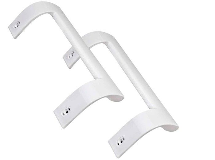 Kit de deux poignées de porte de réfrigérateur adaptables Beko Saivod 4321270300 2PT-163