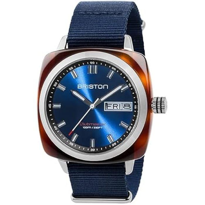 BRISTON Unisexes-Adultes Quartz Montre avec Bracelet en Acier Inoxydable 3760004812722