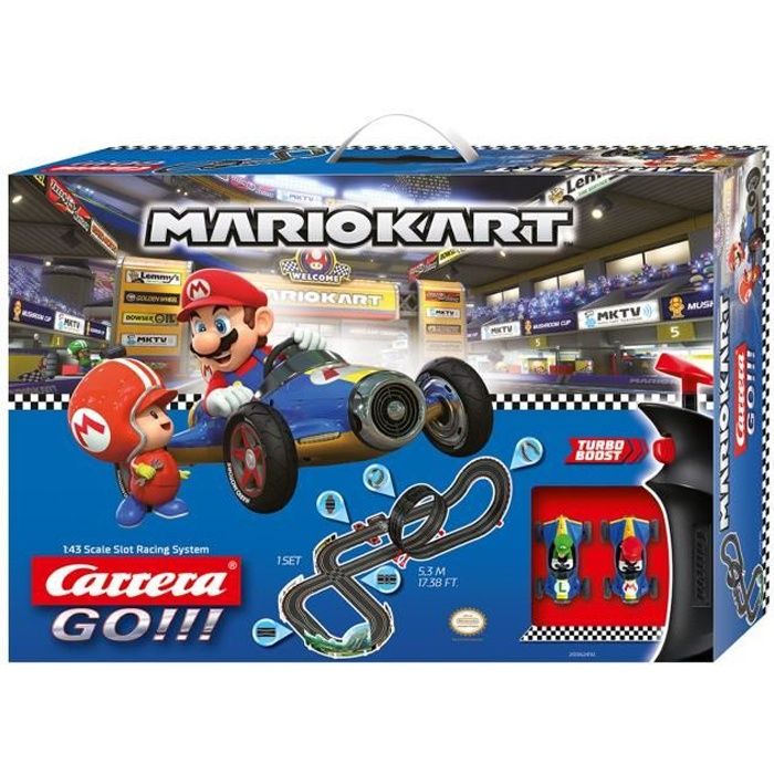 Carrera GO!!! 62492 Coffret Nintendo Mario Kart 8 - Cdiscount Jeux - Jouets