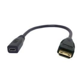 Chenyang Type D Micro Prise Hdmi V1 4 Femelle Vers Type C Mini Hdmi Male Cable Adaptateur Convertisseur 10 Cm Prix Pas Cher Cdiscount