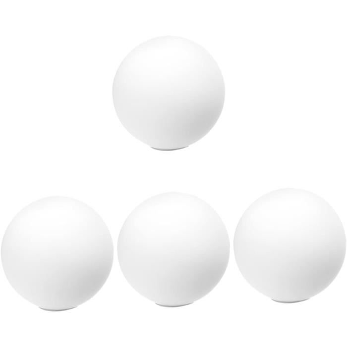 Abat-jour Globe En Verre Dépoli Blanc – Diamètre 15 Cm, Remplacement Pour Luminaire – Style Moderne, Lumière Douce