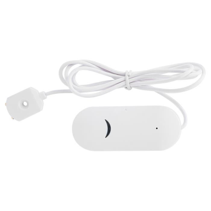 Alarme Détecteur Fuite D'Eau 135 DB – Capteur + Extensions, Pour Sous-Sol, Salle De Bain, Cuisine, Garage