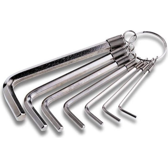 10 X métrique Bras Court Hex Clés allen 3 mm clé à six pans à tête hexagonale clés