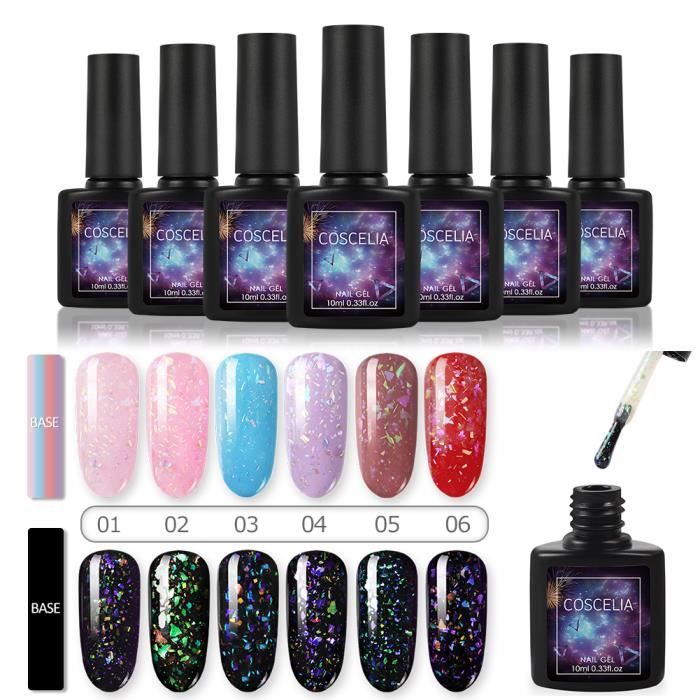 Ensemble De 24 Vernis À Ongles "Splash" - 24 Couleurs Modernes Différentes À Séchage Rapide (Set