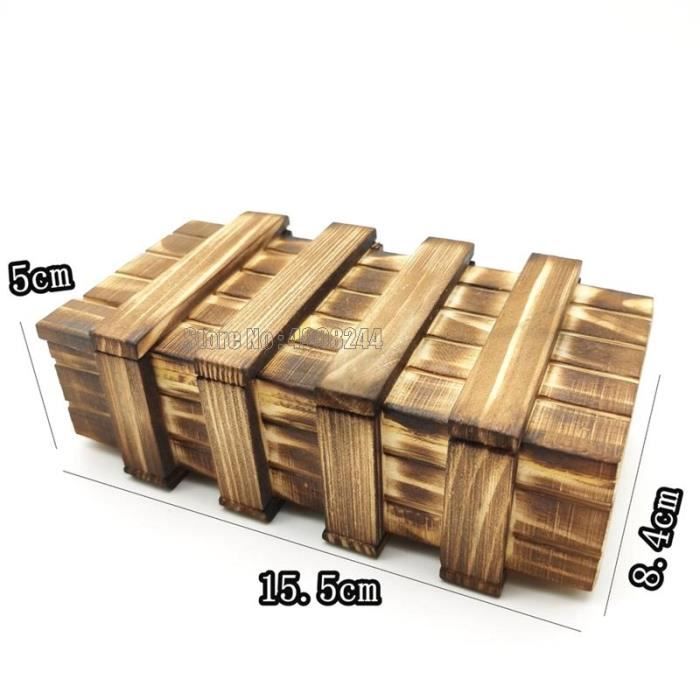Boîte De Puzzles En Bois – XIXème – Contes De Grimm (Occasion Vintage)