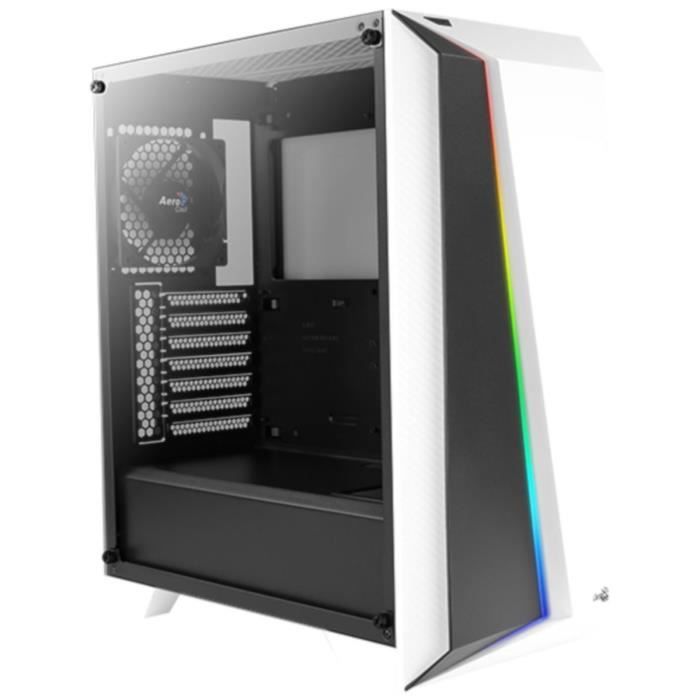 EMPIRE GAMING - Boitier PC Gamer Sapphire - ARGB Moyenne Tour  ATX/Micro-ATX/ITX - Porte Latérale en