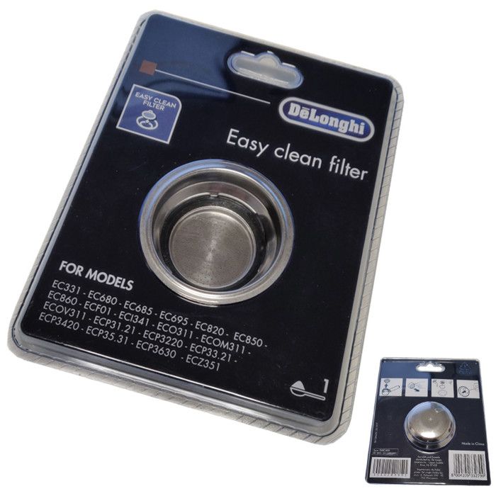 Filtre 1 tasse pour Cafetiere Expresso DELONGHI Compatible Café moulu Capacité de boisson 100 ml
