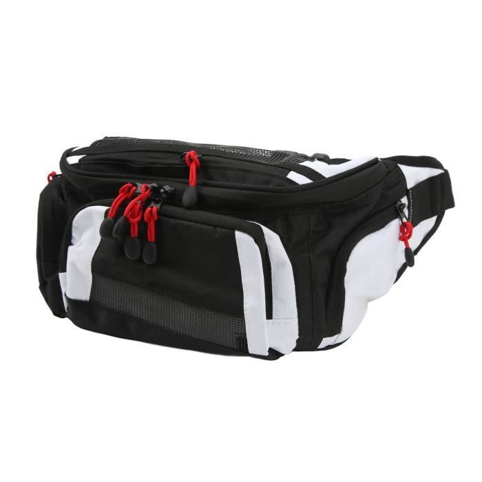 Sac De Taille Moto Tactique - Sacoche Ceinture Cuissarde Unisexe Avec Fermeture Éclair, Idéal Cyclisme, Randonnée, Pêche