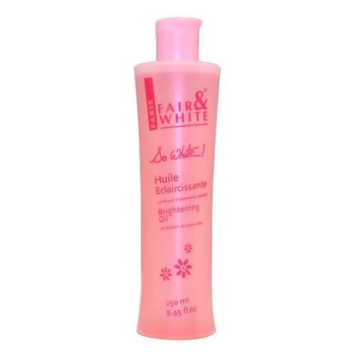 Pack De 2 Huiles éclaircissantes Pour Le Corps Fair & White So Blanc - 250 Ml - À L'huile D'amande Douce