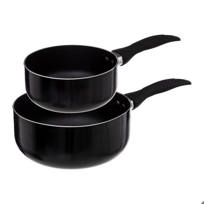 2 casseroles aluminium forgé 16/20cm - 5 five simply smart