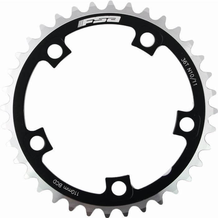 Plateaux internes FSA Compact - Noir - 36T - Adulte - Homme - Cdiscount ...