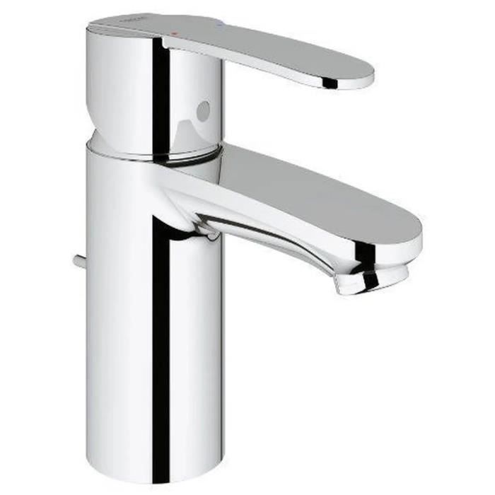 Mitigeur monocommande Lavabo GROHE Wave Cosmopolitan Chromé Taille
