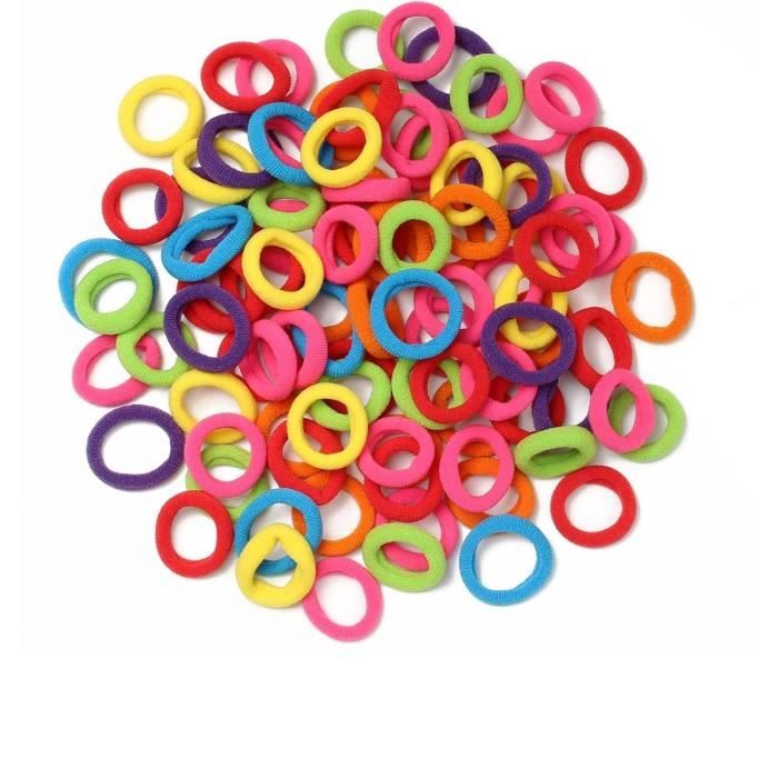 Lot De 1000 élastiques Mini Bandes Caoutchouc Noir - Soft, Pour Organisation, Bricolage