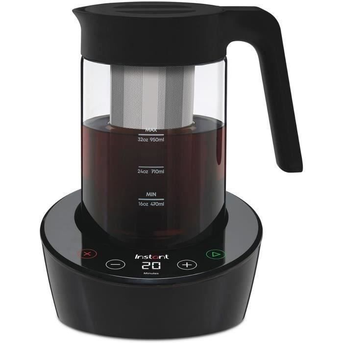 Machine à café et à thé glacé - INSTANT - Cold Brewer - Infusion rapide - Pichet en verre - 900 ml - Instant