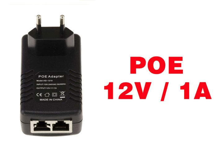 Alimentation Externe POE Power Over Ethernet 220V vers 12V 1A. Entrée et  Sortie RJ45 - Cdiscount Informatique