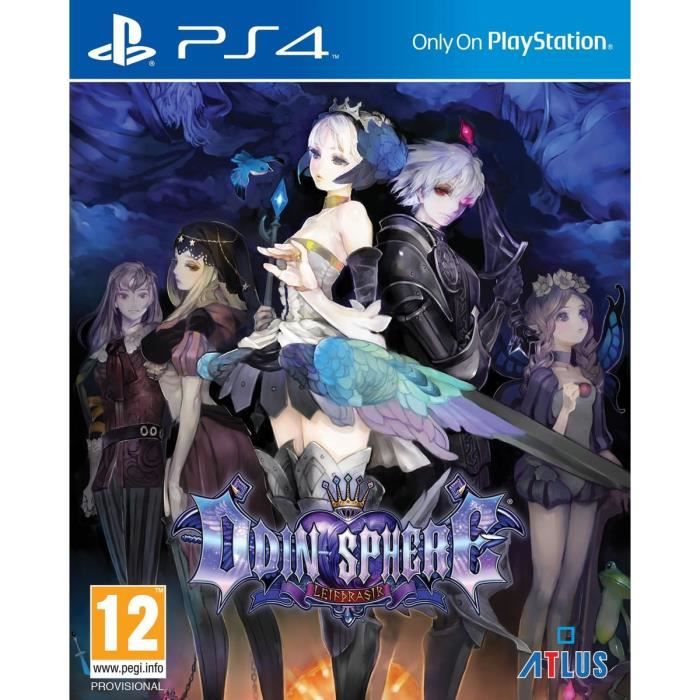 Jeu PS4 Odin Sphere Leifdrasir Action Graphismes en HD