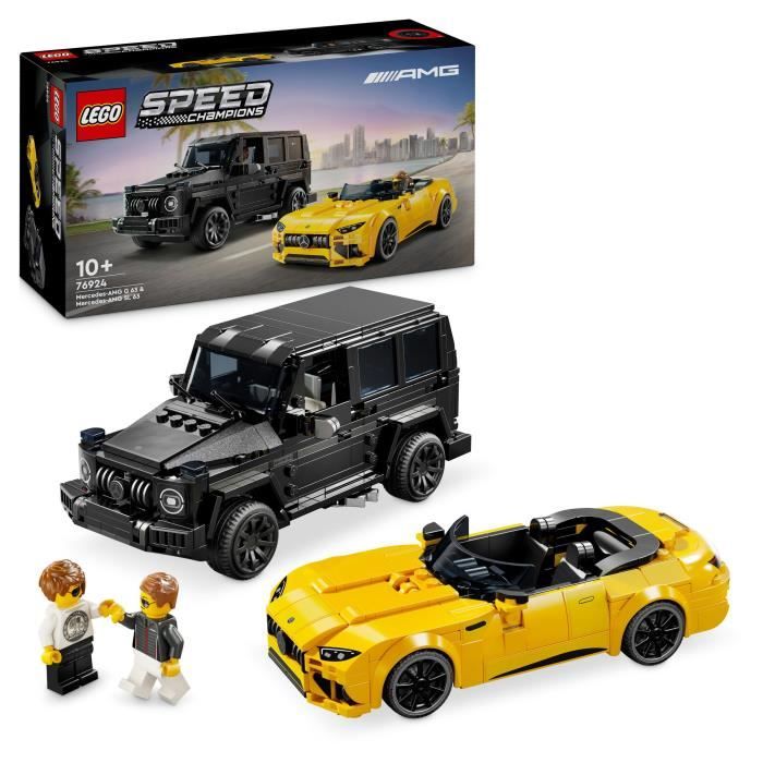 LEGO® Speed Champions 76924 Mercedes-AMG G 63 et Mercedes-AMG SL 63 voitures à construire