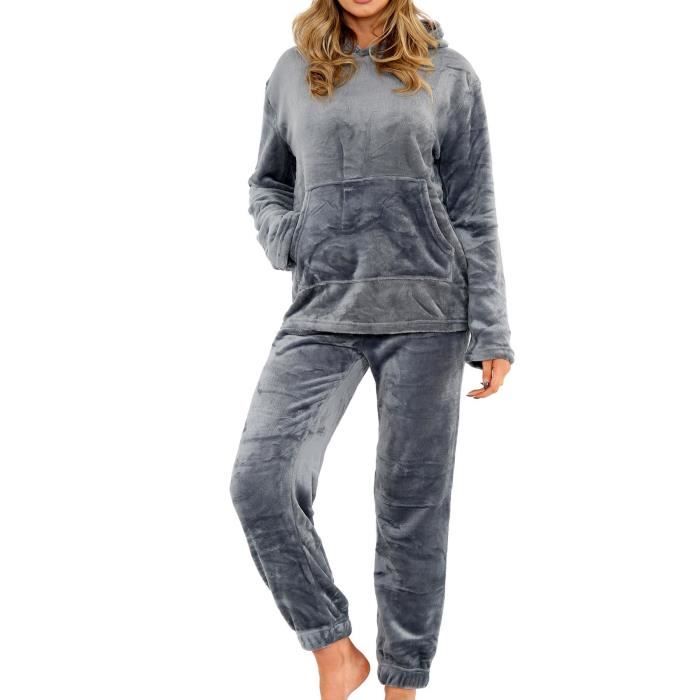 Pyjama femme chaud pilou