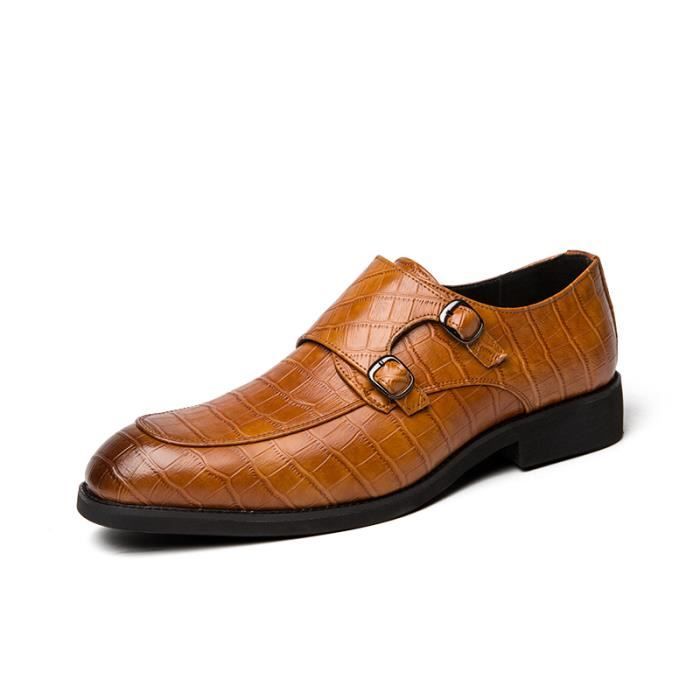 chaussures talon bas homme