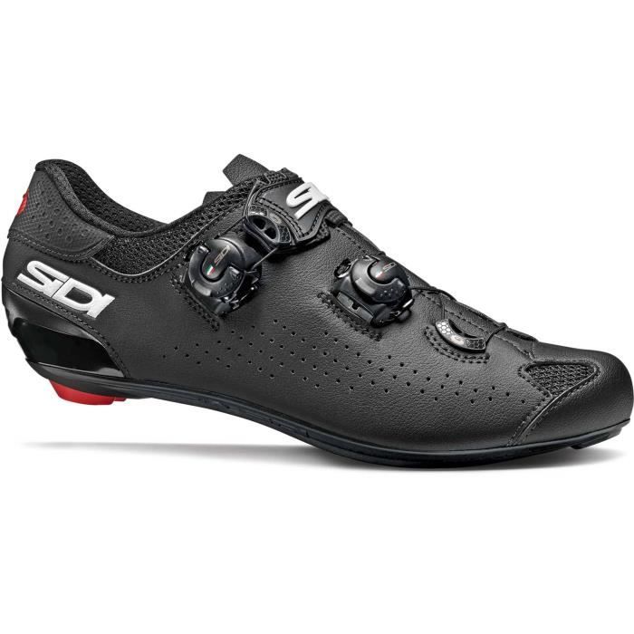 Chaussures de vélo de route Sidi GENIUS 10 pour hommes - Noir - Cyclo-cross