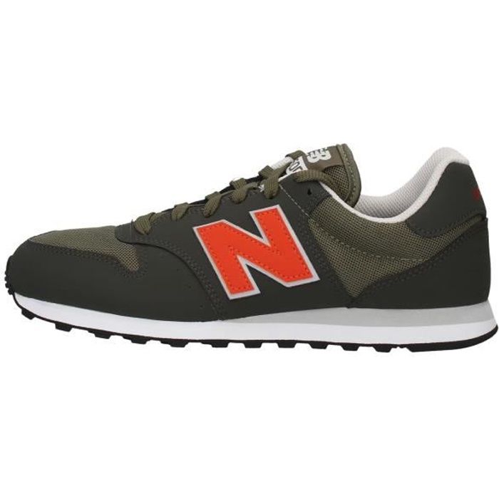 new balance gm500vd1 chaussures de tennis faible homme vert