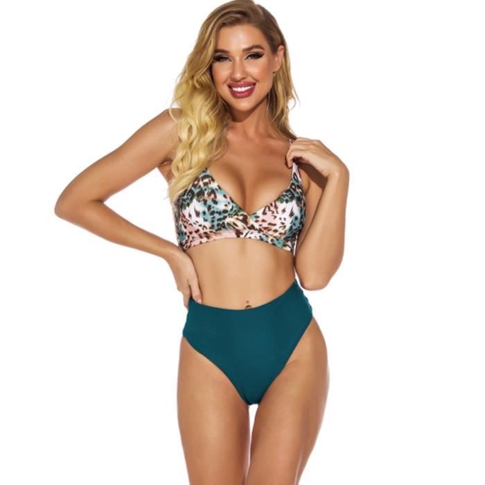 Femme Push Up Bikini Maillot de Bain Maillots Deux Pièces Bikini Ensembles Deux Pièces Maillot de Natation MINGG Maillot de Bain Femme Maillots Deux Pièces Femme Bikini Femme 2 Pièce