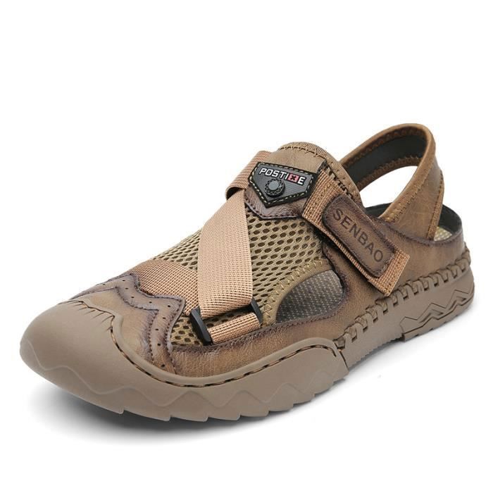 Sandales Homme de Randonn e Chaussures de Sport Plage Respirante