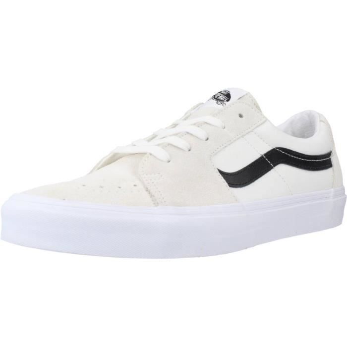 Vans Basket Homme - VANS - 126465 Blanc - Textile - Vulcanisé - Lacets