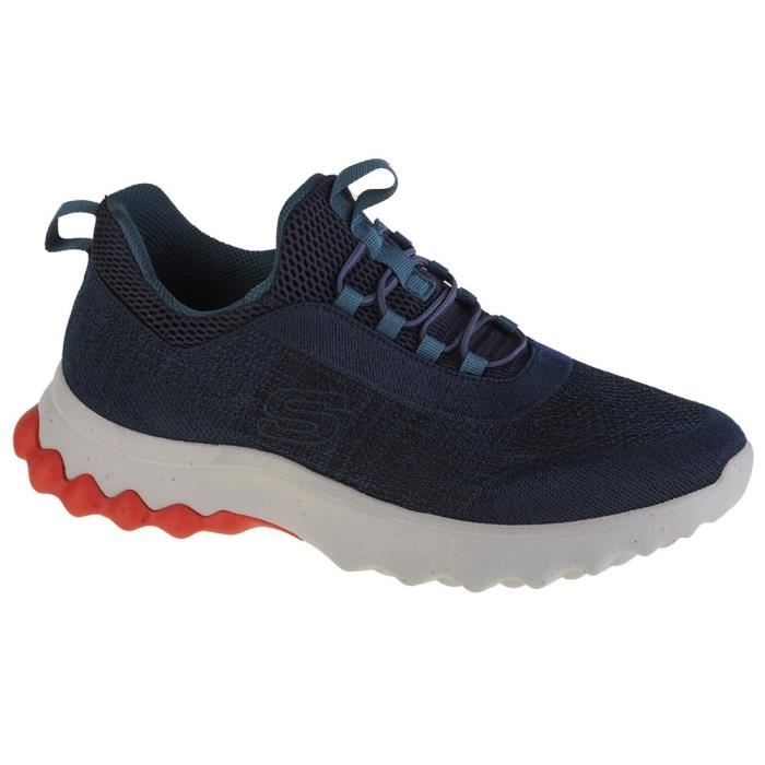 Skechers Chaussures SKECHERS Voston Reever Bleu marine - Homme/Adulte - Canvas - Lacets