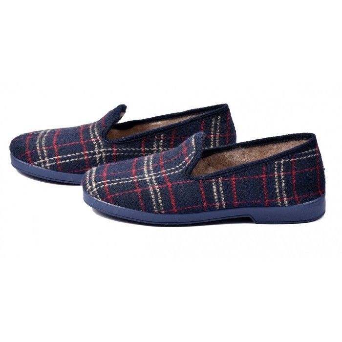 Pantofole Charentaise OZABI CHARENTAISE – Modello ZH22827 Marine – Unisex Fodera In Pile – Taglie 36-45 – Lavabili