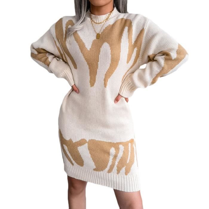 Gilet Femme En Tricot Mi-long Automne Hiver Cardigan Torsadées Manches