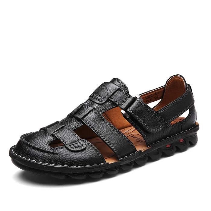 Basket Homme - d'été Loisir Antidérapant - noir HL™ Noir